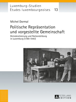cover image of Politische Repräsentation und vorgestellte Gemeinschaft